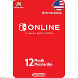 Tarjeta Nintendo Switch Online 12 Meses Card | Kaisergames