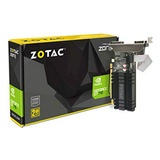 Tarjeta Gráfica Zotac Gt 710 2gb Ddr3 Pci-e2.0 - Perfil Bajo