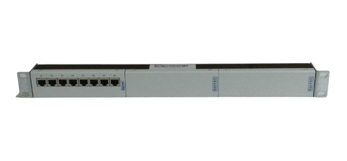 Painel 19 1u Interface Rj45 (f)/rj45 (f) 8 Portas