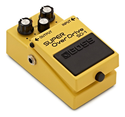 Pedal De Guitarra Boss Super Overdrive Sd-1  Na Caixa