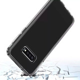 Capa Silicone Antichoque Cristal S9 S8 Plus S10 Note 10 + Cor Transparente Galaxy S8 Plus