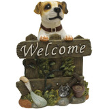 Design Toscano Jack Russell Terrier Perro Estatua De Bienven