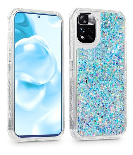 Funda Para Xiaomi Redmi Tres Piezas Mujer Brillantes 360