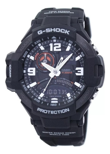 Reloj Casio Master Of G Ga1000 G Shock Brújula Termómetro 