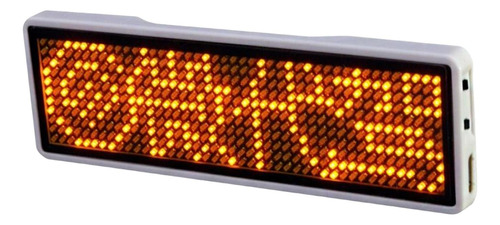 Letrero Led Cartelera Recargable Para Publicidad De Naranja