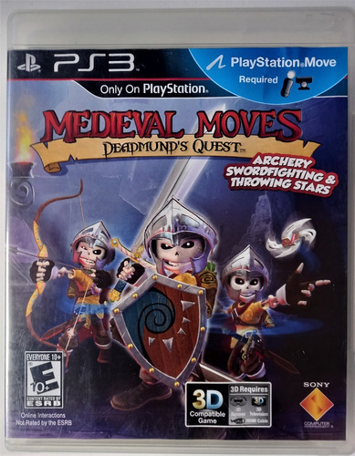 Jogo Medieval Moves Deadmund´s Quest Original Ps3 Fisico Cd