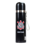 Garrafa Térmica Corinthians 500 Ml Produto Oficial