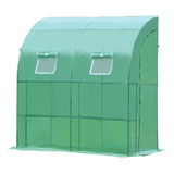 Bps Lean-to Green House, Walk In Mini Greenhouse Con Cubiert