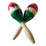 10 Pares Maracas Chica Juguete Musical Marca Erilio Atesanal