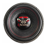 Alto Falante Subwoofer 12 400w 4+4 Ohms Bobina Dupla Bomber Cor Preto