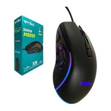Mouse Gamer Rgb 10 Botones Weibo X9 Usb Con Cable