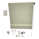 Kit Para Toldo Retratil + Lona De  4,00 X 3,00