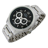 Reloj Montreal Hombre Ml1780 Caja Metal Malla Acero Inox.