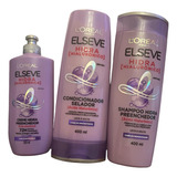 Kit Elseve Hidra Hialuronico Shampoo + Cond + Creme Pentear