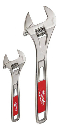 Llave Perico Milwaukee 48-22-7400  2 Pzs  6 Y 10 PuLG