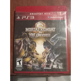Mortal Kombat Vs Dc Universe Ps3 Físico Usado 