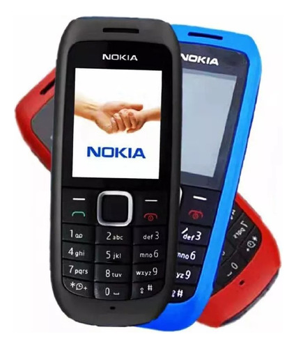 Telefone Nokia 1616 Blue Desbloqueado - Falar Horas -  Idoso