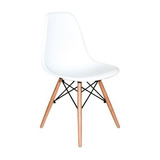 Cadeira Sala Mesa Charles Eames Branca
