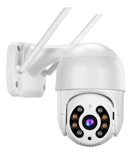 Cámara De Seguridad Wifi Exterior Con Alarma - Sonido - 5mp