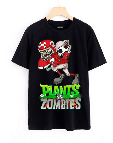 Polera Plantas Vs Zombies C005