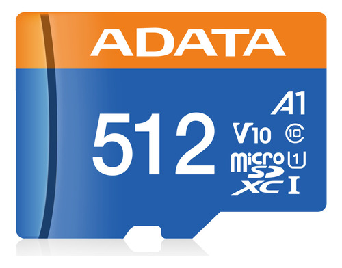 Tarjeta De Memoria Adata Ausdx512guicl10a1-r  Premier Con Adaptador Sd 512gb