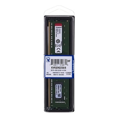 Memoria RAM ValueRAM color verde 8GB 1 Kingston KVR32N22S6\u002F8 | Envío gratis