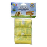 60 Bolsas (3 Rollos) Biodegradables Popó Perro Poop Bags