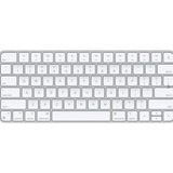 Teclado Bluetooth Apple Magic  Color Plata Y Blanco