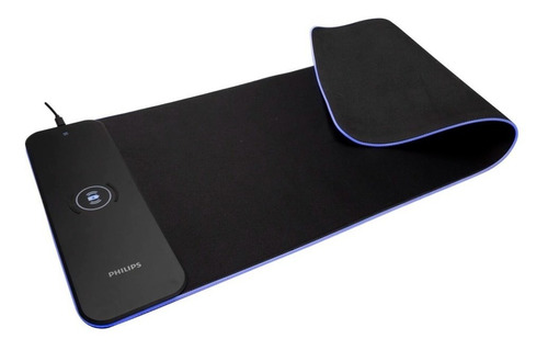 Mouse Pad Gamer Philips Xl Cargador Inalambrico Mod Spl7604