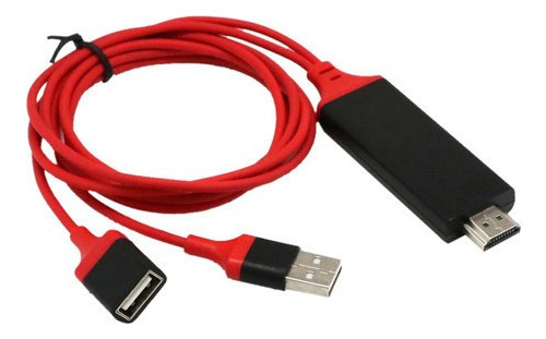 Universal 3 En 1 Usb A Hdmi Hd Cable Adaptador Tv Hd