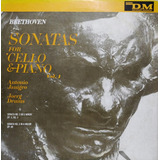 Beethoven  Sonatas For Cello & Piano Vol 1 Lp