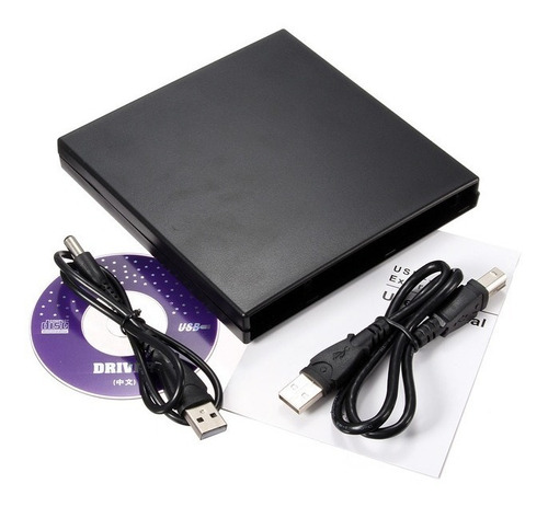 Unidad Cd Dvd Externa Ultra Slim Usb Quemador Cd