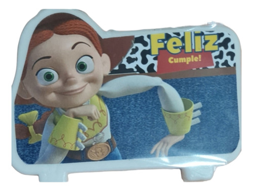 Jessy De Toy Story Vela Para Cotillón Cumpleaños 
