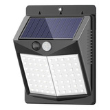 Lampara Solar Led Aire Libre Detector Movimiento 