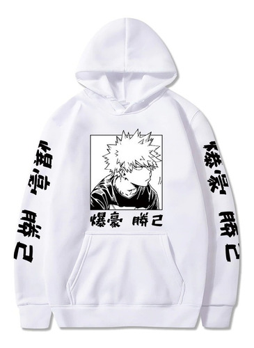 Moletom Blusa My Hero Academia Katsuki Bakugou Explosivo 