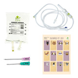 Kit 10 Soro Ringer Lactato 250 Ml Fluidoterapia Completo