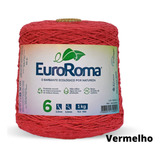 Euroroma Colorido 4/6 - 1 Kg - 1016 M - Vermelho