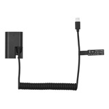 Adaptador Mark Ii Dr-e6 Dummy Lp-e6 Andoer Batería Usb-c 70d