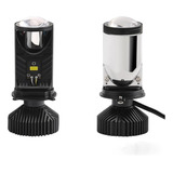 X2 Ampolletas De Faros Delanteros De Auto H4 Proyector Lupa