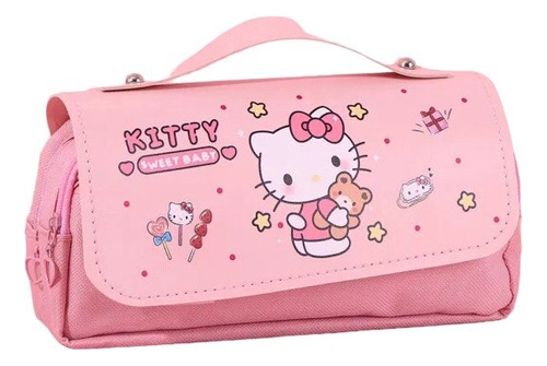 Estuche Importado Hello Kitty Kuromi Pochacco Gran Capacidad