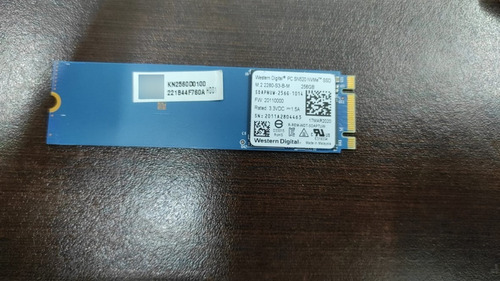 Disco Solido Pc Sn520 Nvme De 256 Gb Wd