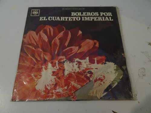 Cuarteto Imperial - Boleros - Vinilo Argentino Tapa Deterior