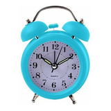 Reloj Despertador Antiguo Metalico Doble Campana Colores