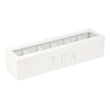 Organizador De Bolsas De Té De Acrílico Con Tapa, Caja De