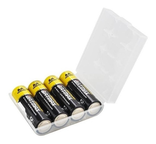 4 Pilas Aa Recargables Duramax -2800 Mah-caja-fact A/b