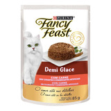 Snack Gato Fancy Feast Demi Glace Carne 85gr. Np