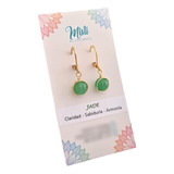 Aretes Largos Con Cuarzos