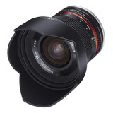 Lente Samyang  F2.0 De 12 Mm Para Sony E-mount