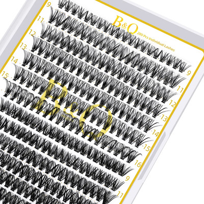 Bq lash Extensiones De Pestañas Individuales Clásicas Diy 280pcs B&q 30D+40D 9-16mm Longitudes Mixtas Curvatura D | MercadoLibre