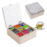 Caja De Té Para Bolsa De Té, Organizador De Bolsas De Té, Ca